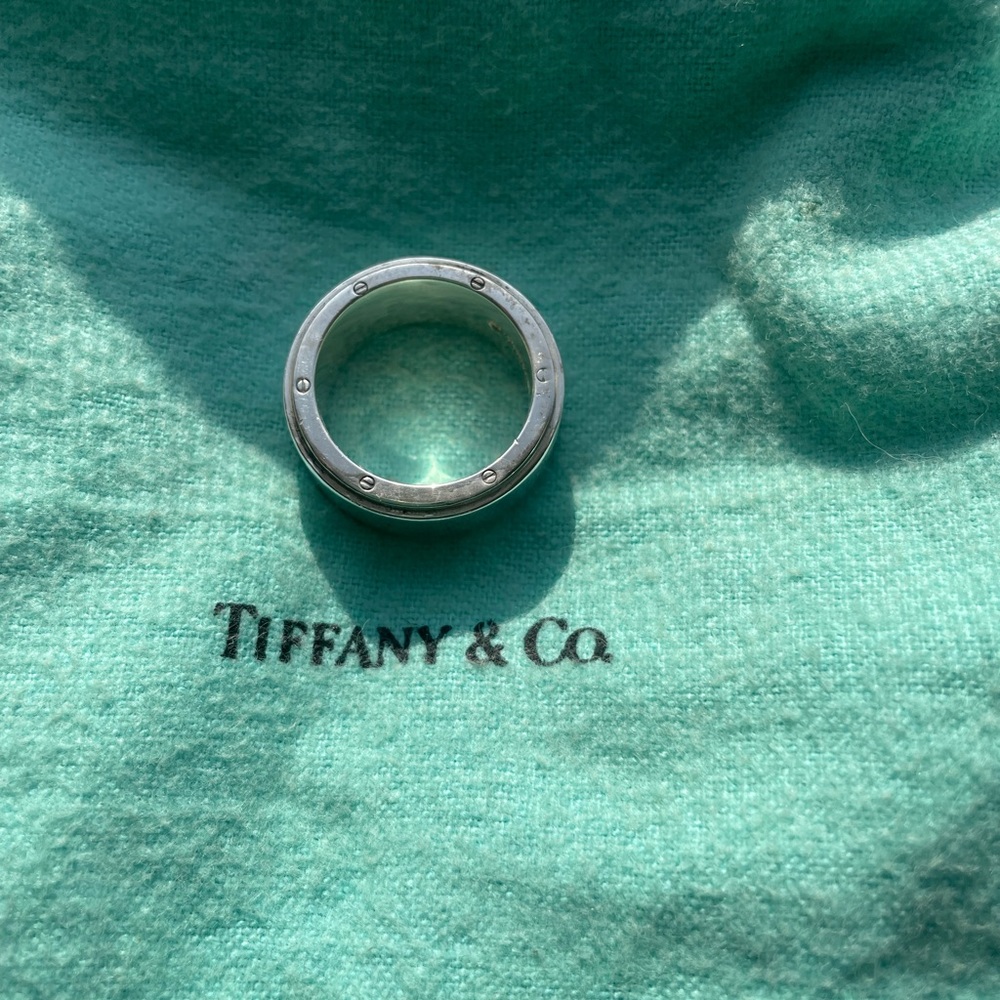 Tiffany & Co. Sterling Silver “Metropolis” Collection Ring - Picture 6 of 6